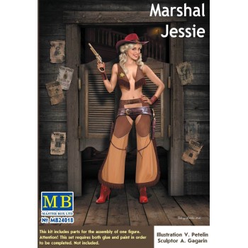 1/24 MasterBox Marshal Jessie 24018